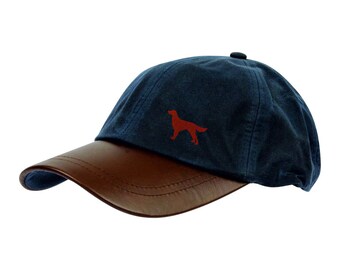 The House Of Dog: Berretto da sci con risvolto classico e ricamato