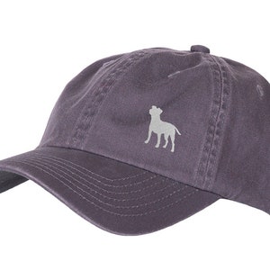 Jack Russell Terrier Silhouette Besitzer Kleidung Geschenke. 100% Gewaschene Chino Baumwolle bestickt 6 Panel unstrukturierte Baseball Mütze