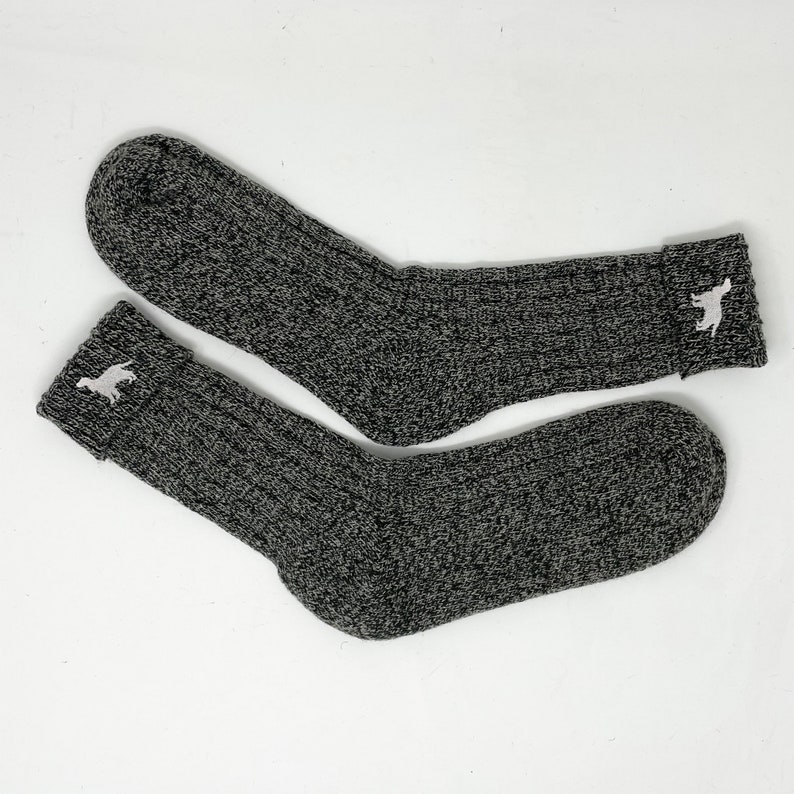 Cocker Spaniel Owner Gift Chaussettes en laine mélangée pour homme avec semelle coussinée de The House Of Dog x 2 paires. Taille unique Hommes 6-11 image 4