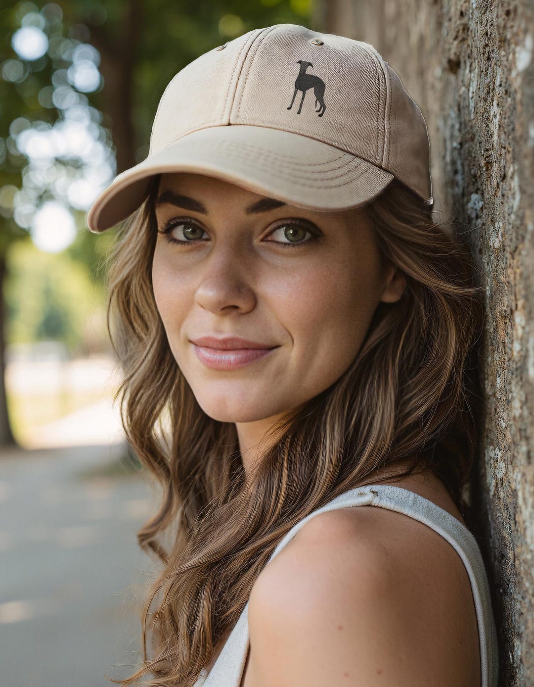 GREYHOUND DOG Hat One Embroidered Men Women Baseball Gift Cap Price - View #6