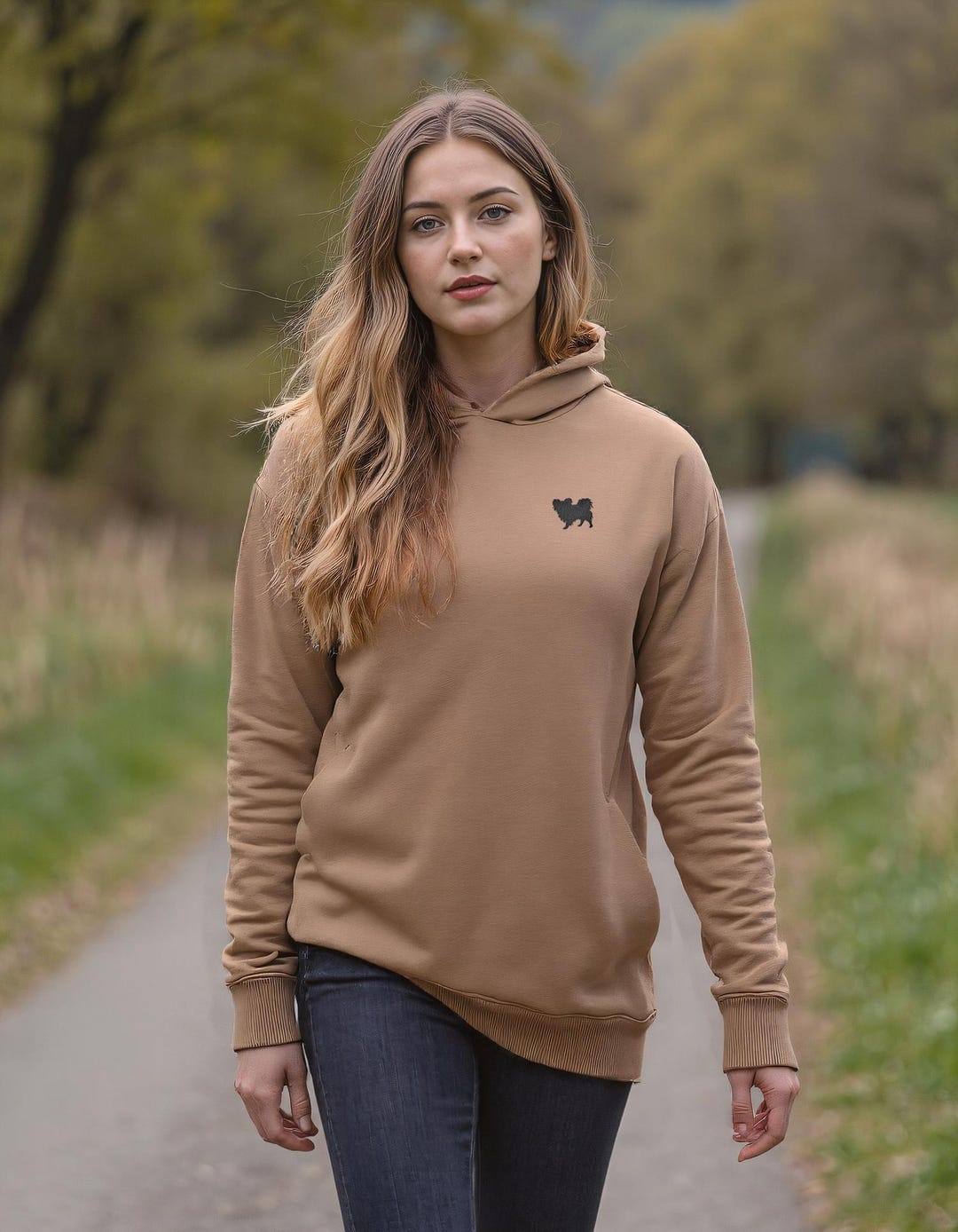 Papillon Clothing Gifts Embroidered Unisex Eco-friendly Super