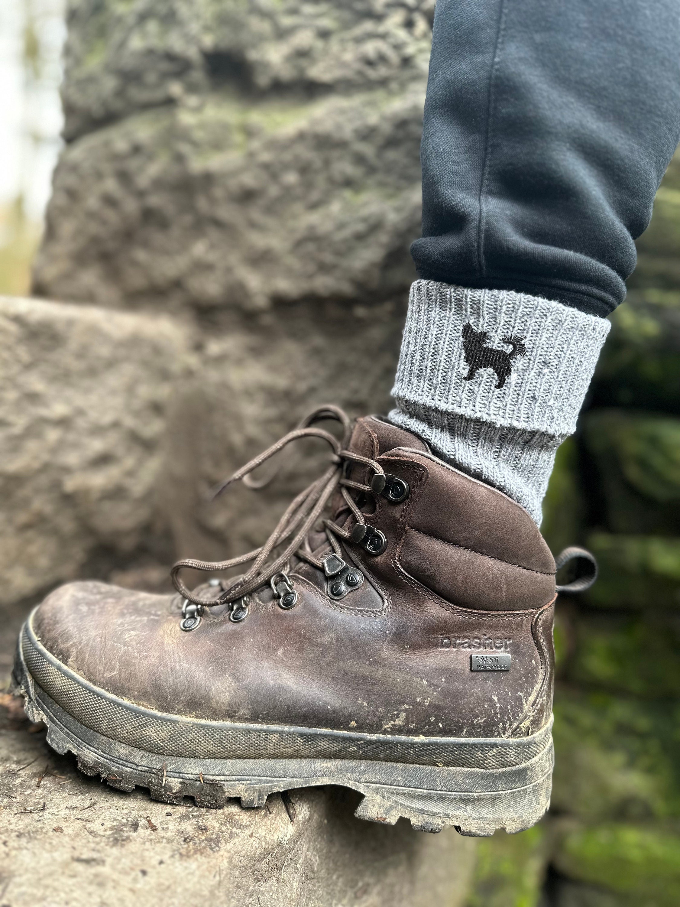 Calze Da Uomo 'I Love Dalmatians' - Design A Tema Dalmata - Foto 4