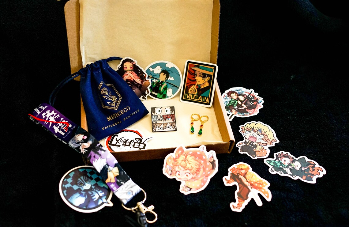 ANIME INSPIRED Gift Box Anime Gifts Manga Care Package Etsy UK