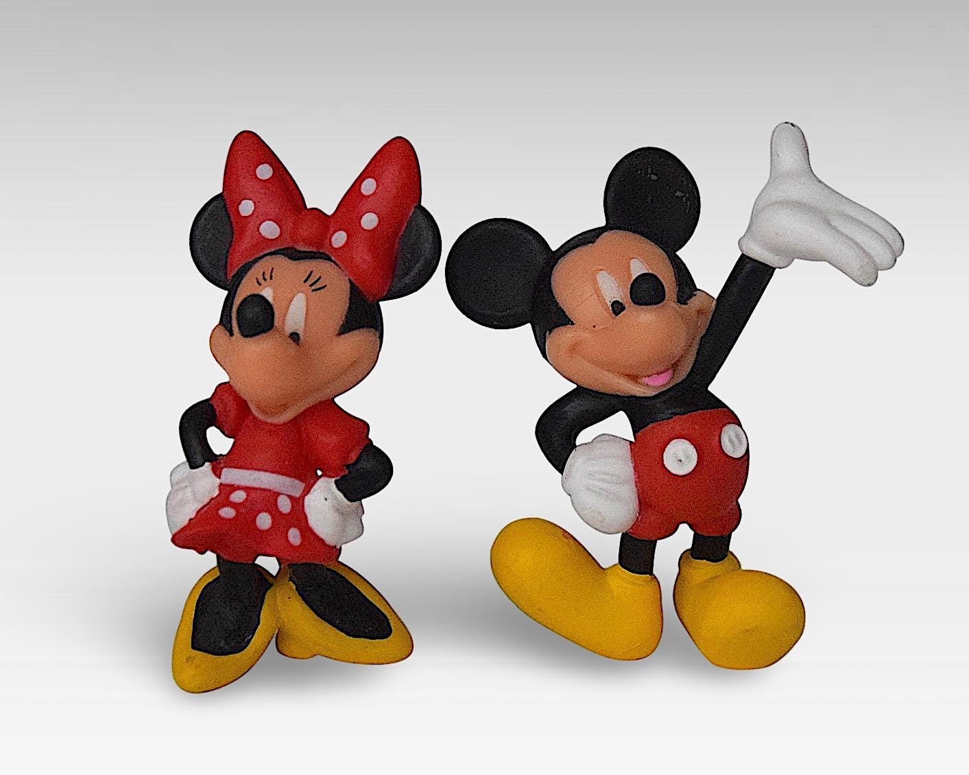 1999' 当時物 非売品 Disney Mickey＆Minnie VTG 1990s 