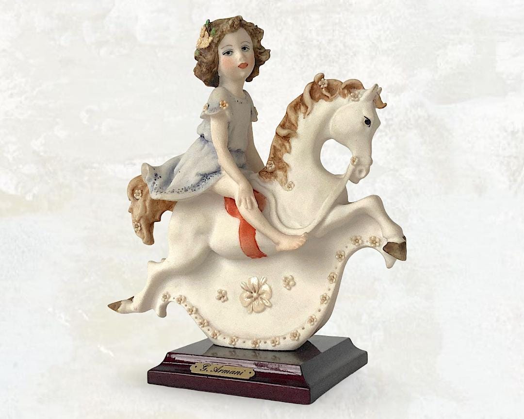 Signed Giuseppe Armani Figurines Horse - Etsy