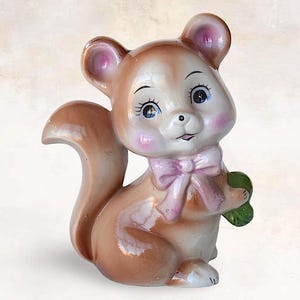 Squirrel Piggy Bank - Etsy
