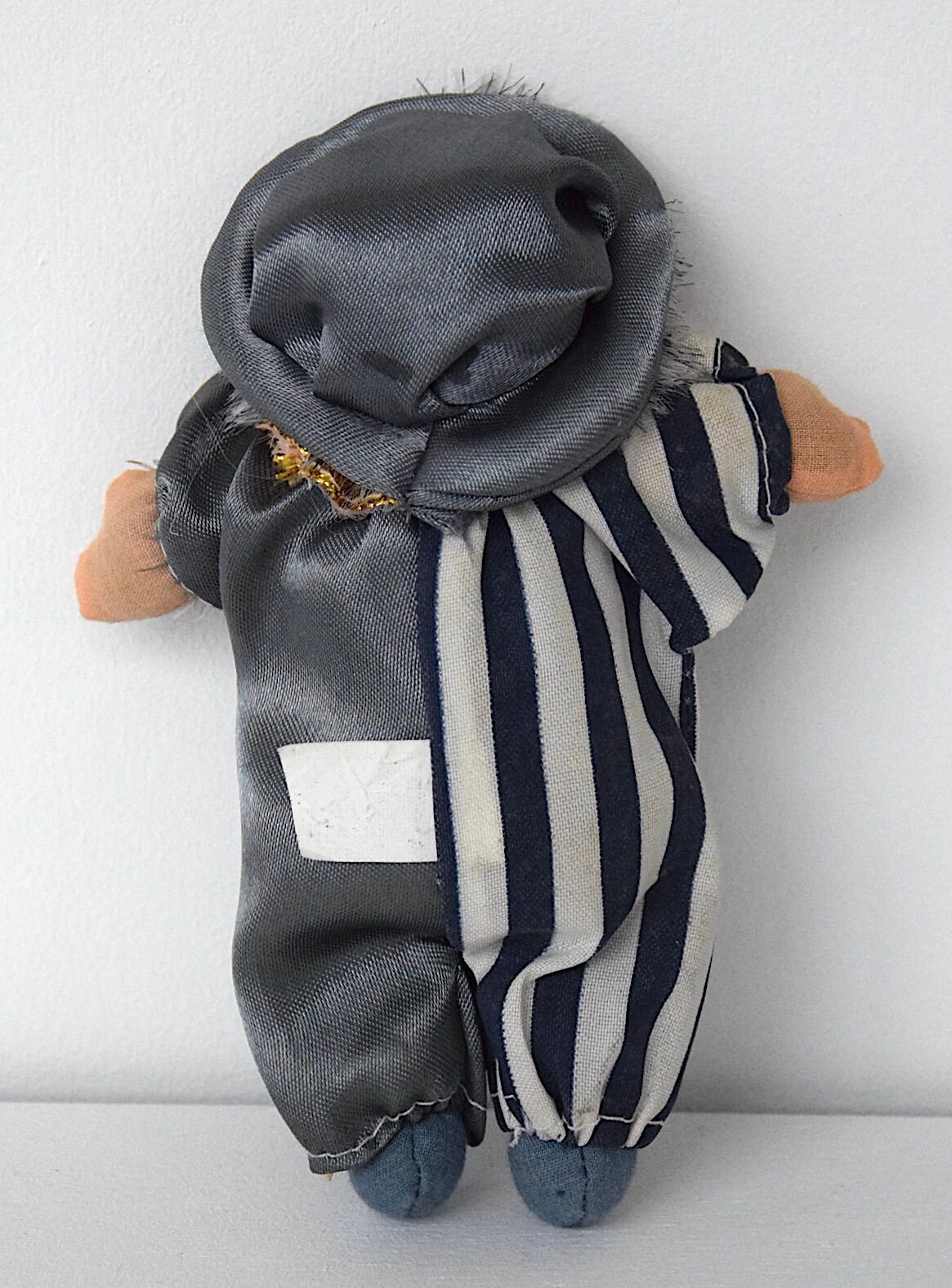 Poupée Clown Yves Rocher céramique vintage XXe PN France