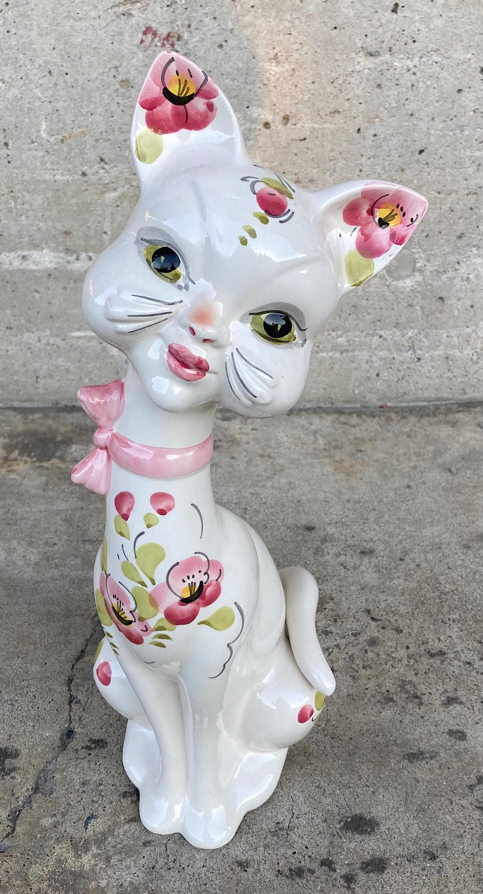 VTG Mid Century Kitsch Large Italian Big Eyed 