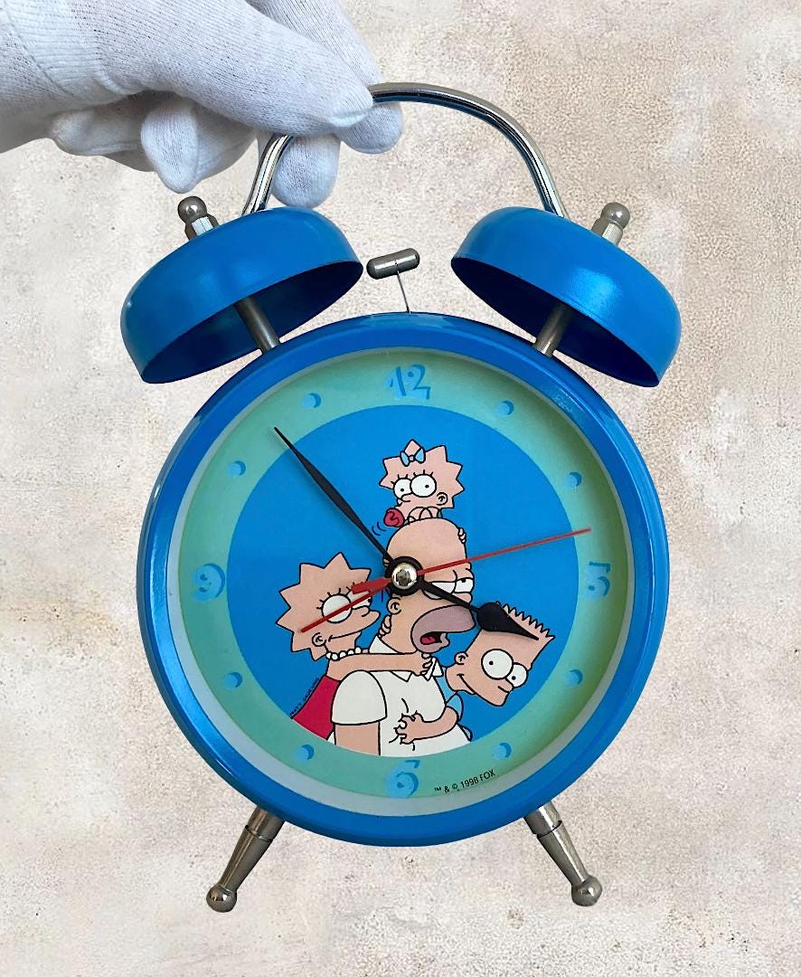 Simpsons Alarm Clock - Etsy