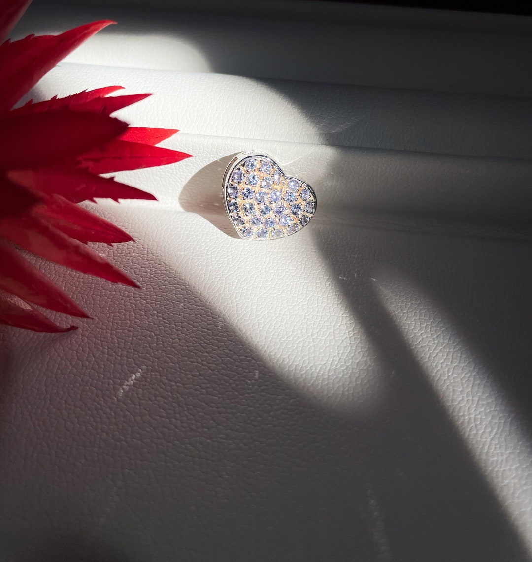 Collana con cuore di acquamarina: ciondolo in argento sterling 925, pietra portafortuna del mese di marzo - Italia