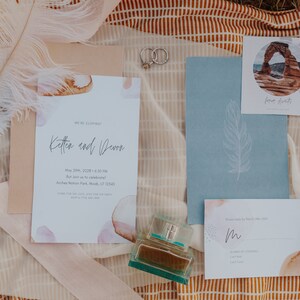 Elopement and Wedding invitations