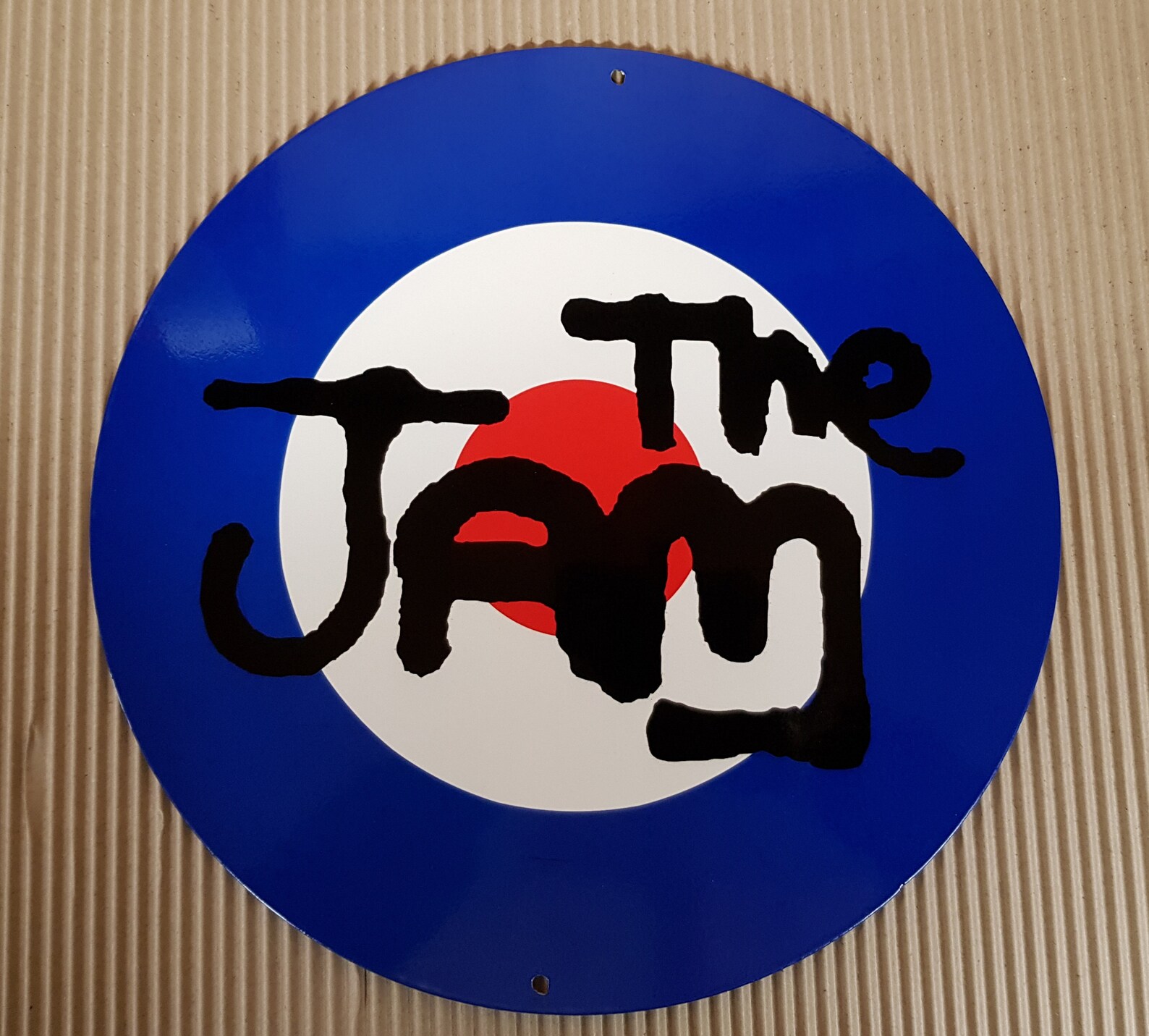 The Jam Band 14 Round Metal Sign With Pre Drilled Holes. Etsy