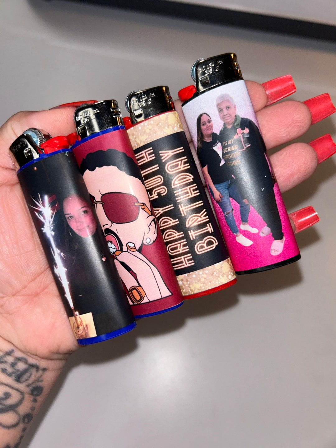 PERSONALIZED PHOTO LIGHTERS Custom Lighters With Photo Etsy