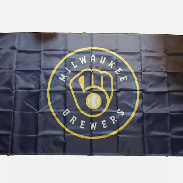 Milwaukee Brewers Flag Banner 3x5 feet