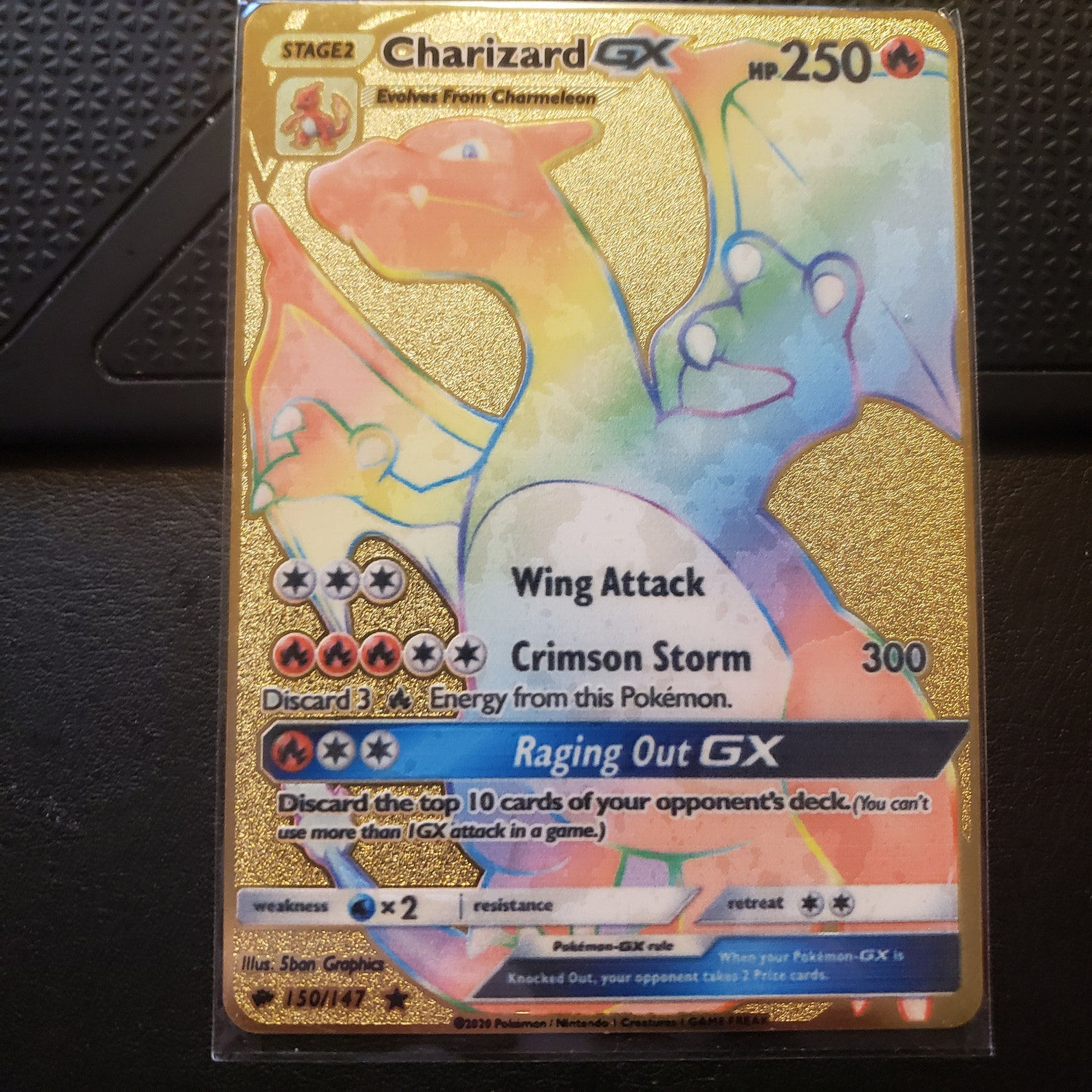 Shiny Charizard GX Rainbow Charizard GX SV49 SV34 150 147 Etsy