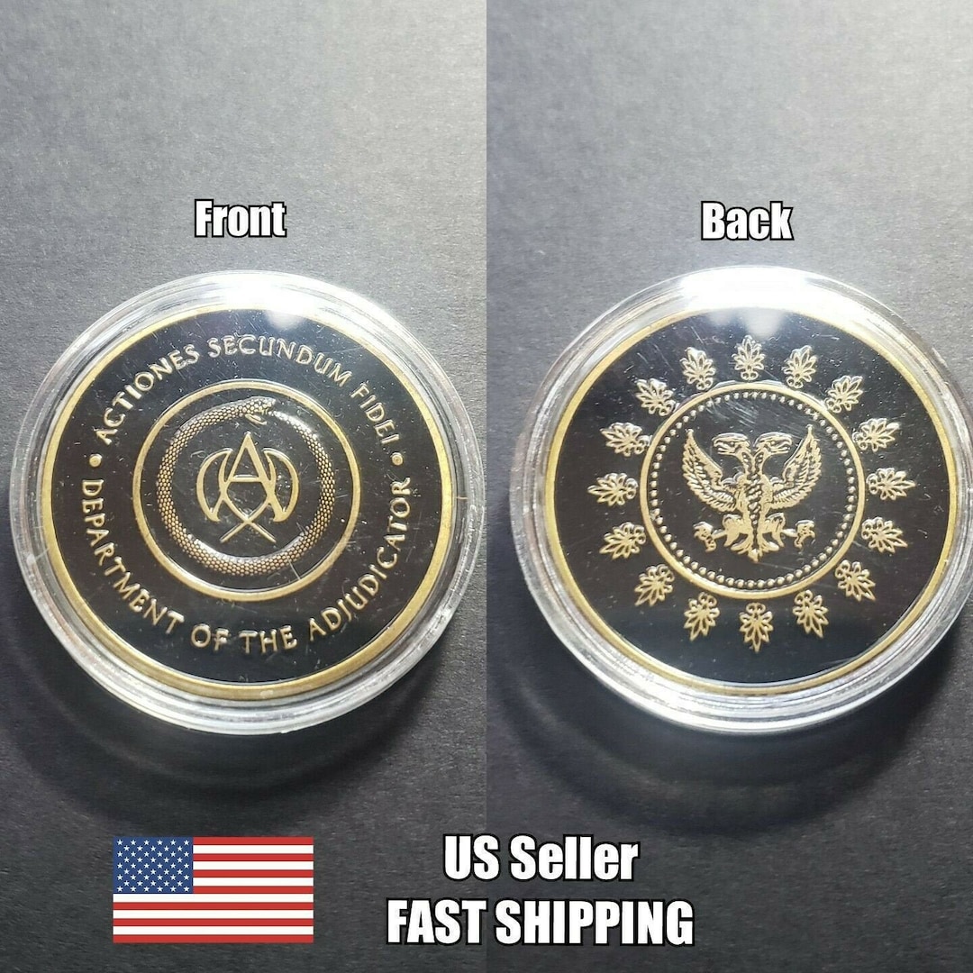 John Wick Adjudicator Coin Etsy