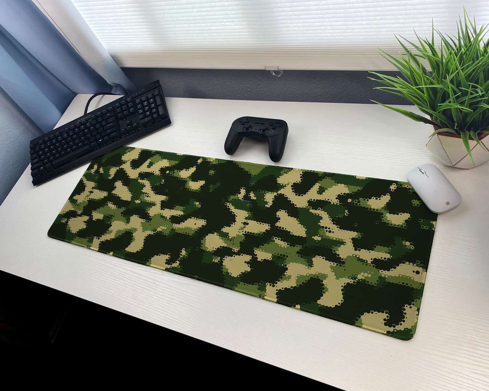 Modern Camo Mouse pad Large Desk Mat Desk Cover Extended Etsy