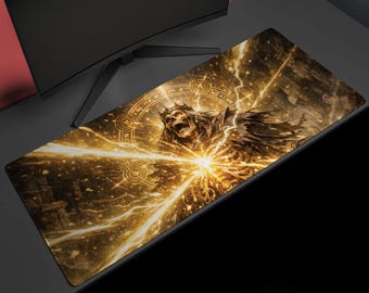 Lich King Ascendant, Desk Mat, Arcane Fantasy
