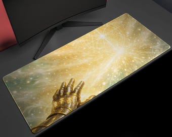 Starlight Gauntlet, Desk Mat, Celestial Fantasy