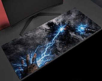 Stormbound Duel, Desk Mat, Arcane Battle