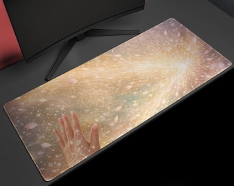 Starlight Incantation, Desk Mat, Ethereal Magic