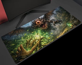 Eye of the Wild Ward, Desk Mat, Fantasy Battle