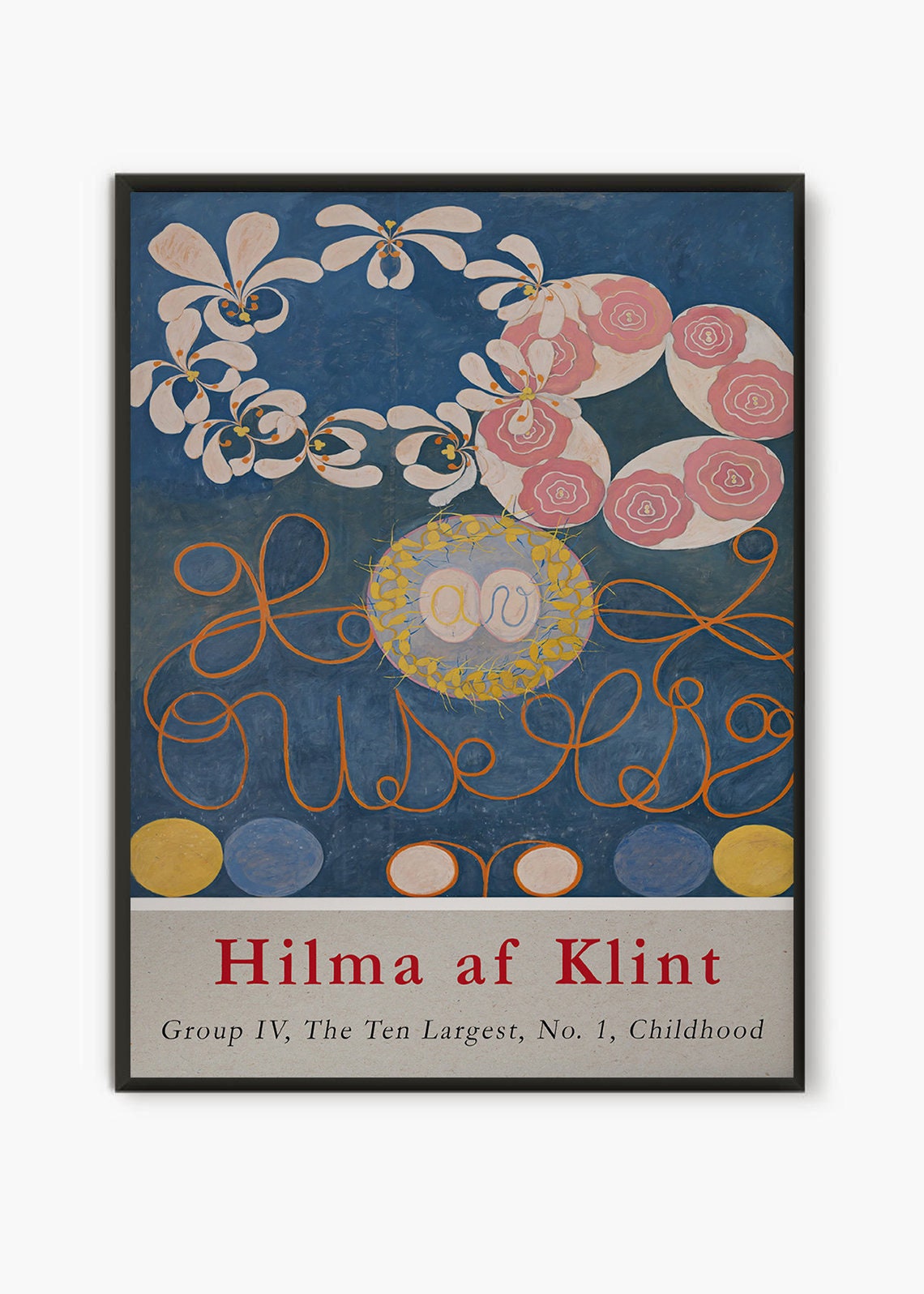 Hilma Af Klint Ausstellung Poster die zehn größten Nr.1 Etsy