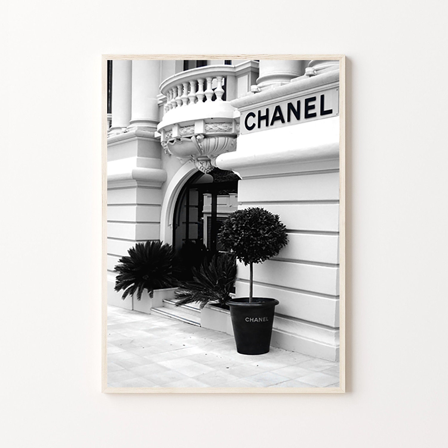 Chanel Classic Art Poster designer wall art Etsy