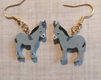 donkey earrings
