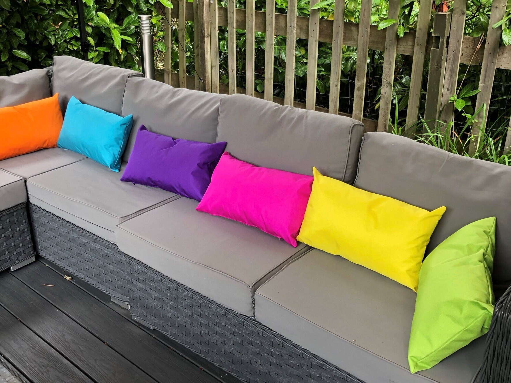 Made to measure outdoor seat pads sale