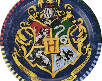 Officially Licensed Harry Potter 7 Inch Cake Plates, Birthday Party Supplies, Theme Party Decorations, Kids Celebration Decor