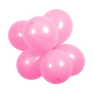 Candy Pink Latex Balloons, 15 count 12 inch Party Balloons, Birthday Balloons, Dance Decorations, Wedding Decorations, Party Balloons,