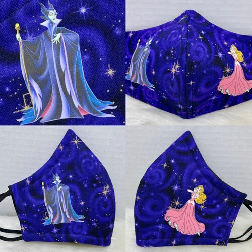 Aurora Sleeping Beauty Face Mask the Magic Fairies Etsy