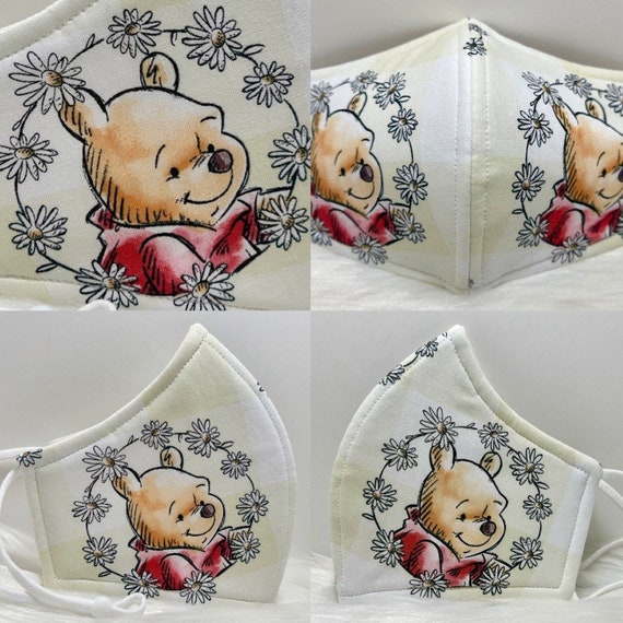 Vintage Winnie the Pooh a Face Mask | Etsy