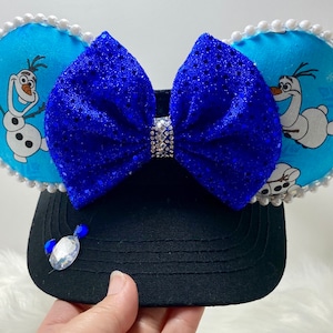 Inspirierte Minnie Mouse Ohren ODER mit kombiniertem masken set. Olaf von Frozen Mickey Minnie Ohren Visier Maske