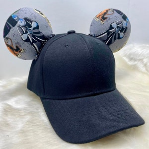 Inspired villian Hade ears OR with combo matching mask set.. Mickey Minnie ears hat mask