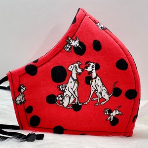 101 Dalmatians Face Mask Face Cover - Etsy