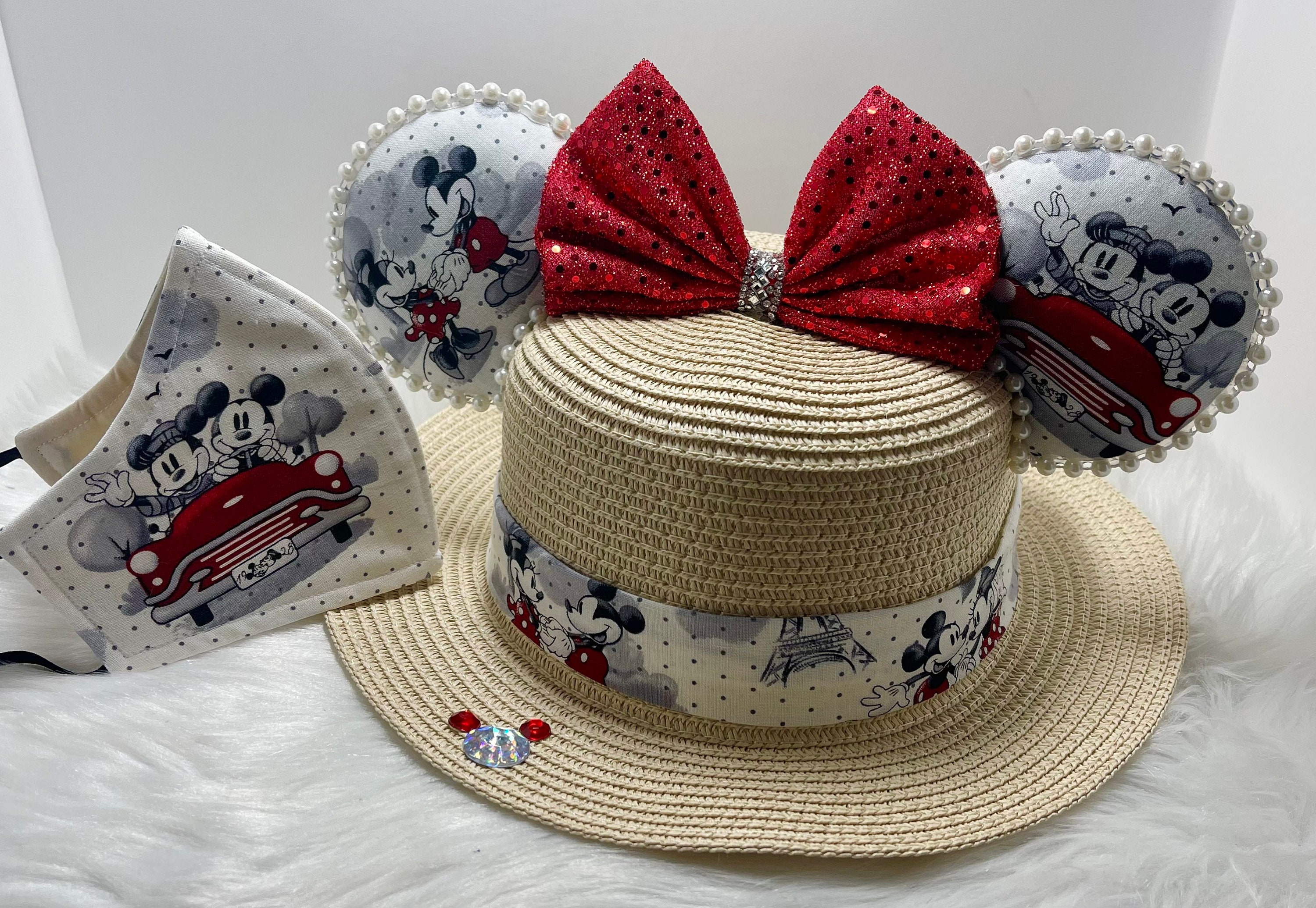 Inspired Vintage Mickey Minnie Mouse 