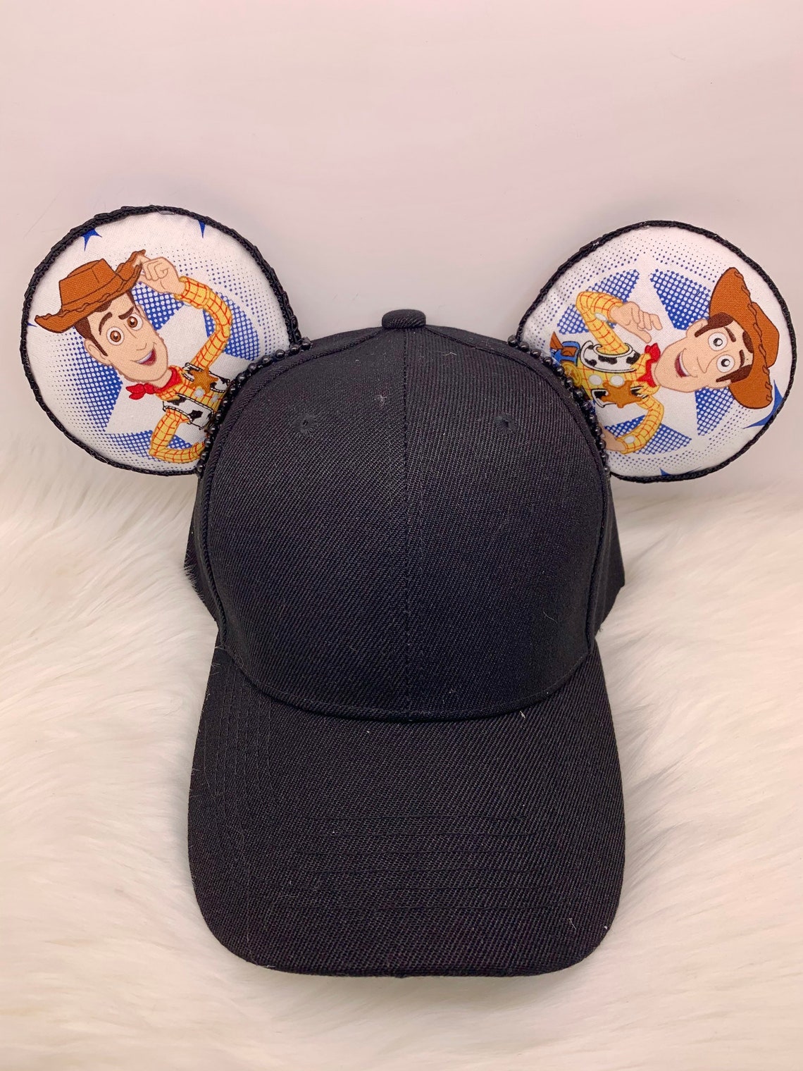 Inspired Woody Toy Story cap hat ears mask set. Mickey Minnie Etsy