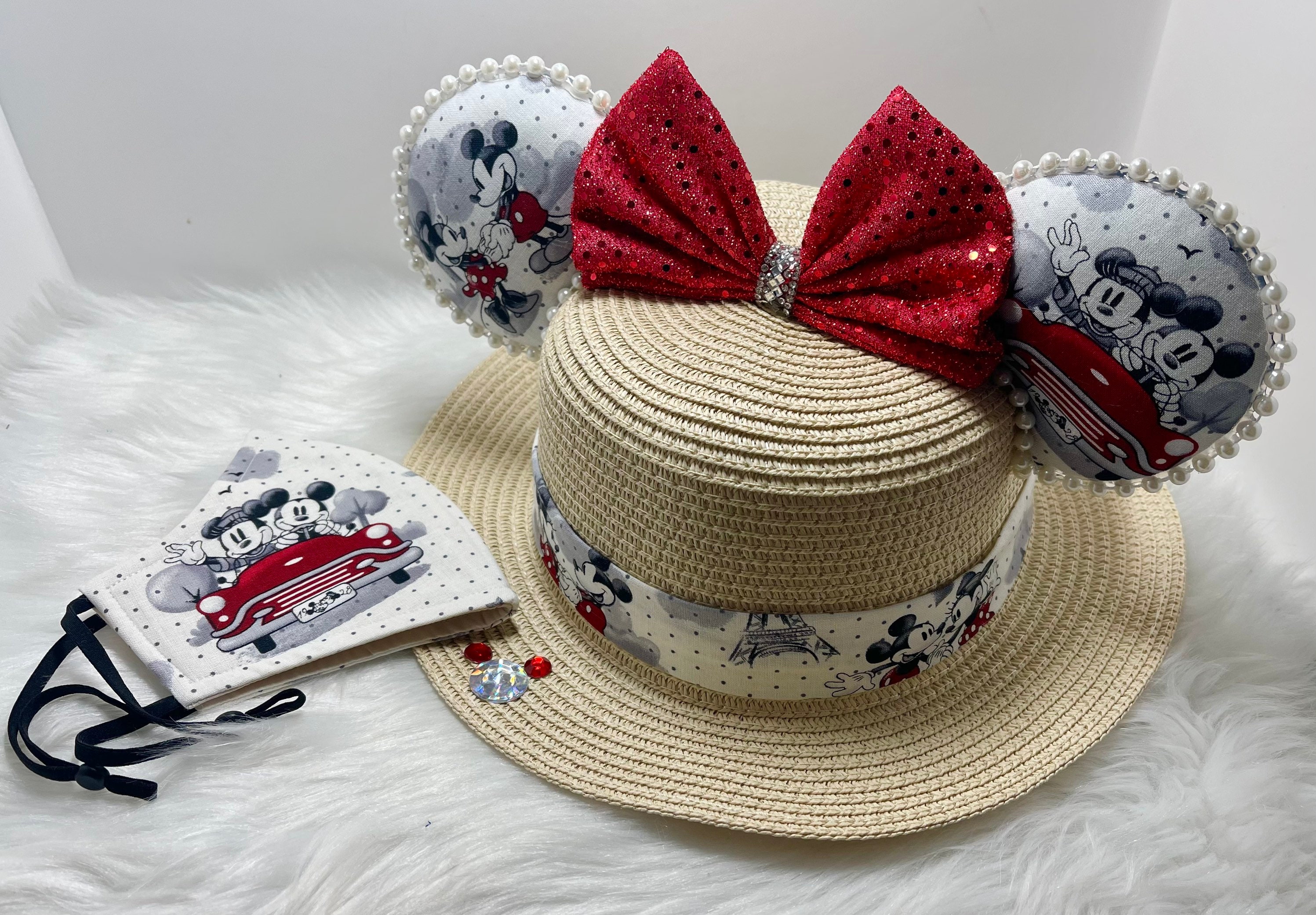 Inspired Vintage Mickey Minnie Mouse 