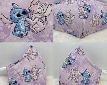 Special designer Stitch in love face mask
