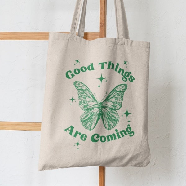 Butterfly Tote Bag Butterfly Chart Canvas Tote Bag Trendy Tote Bag Aesthetic Tote Bag Cute Tote Bag Market Bag Shopping Bag