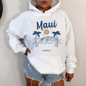 Maui Hoodie Maui Sweatshirt Beachy Sweatshirt Hawaii Crewneck Hawaii Sweatshirt Coconut Girl Aesthetic Sweatshirt Maui Shirt Hawaii Hoodie