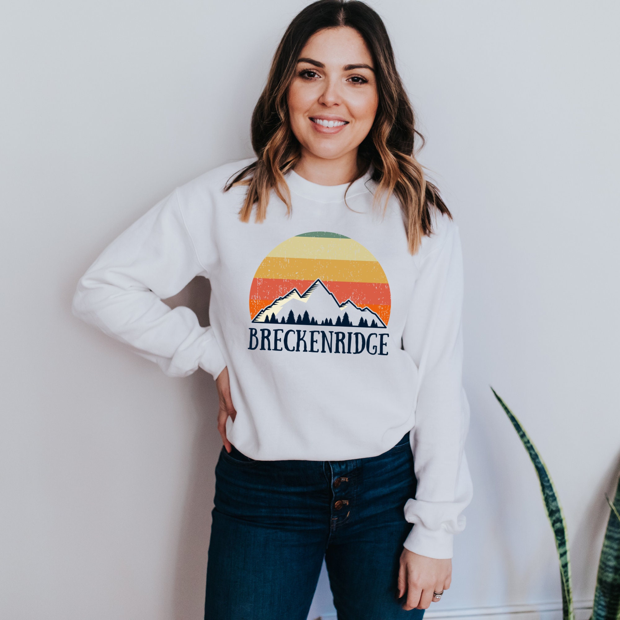Colorado Mountain Town Shirt Breckenridge CO Sweatshirt