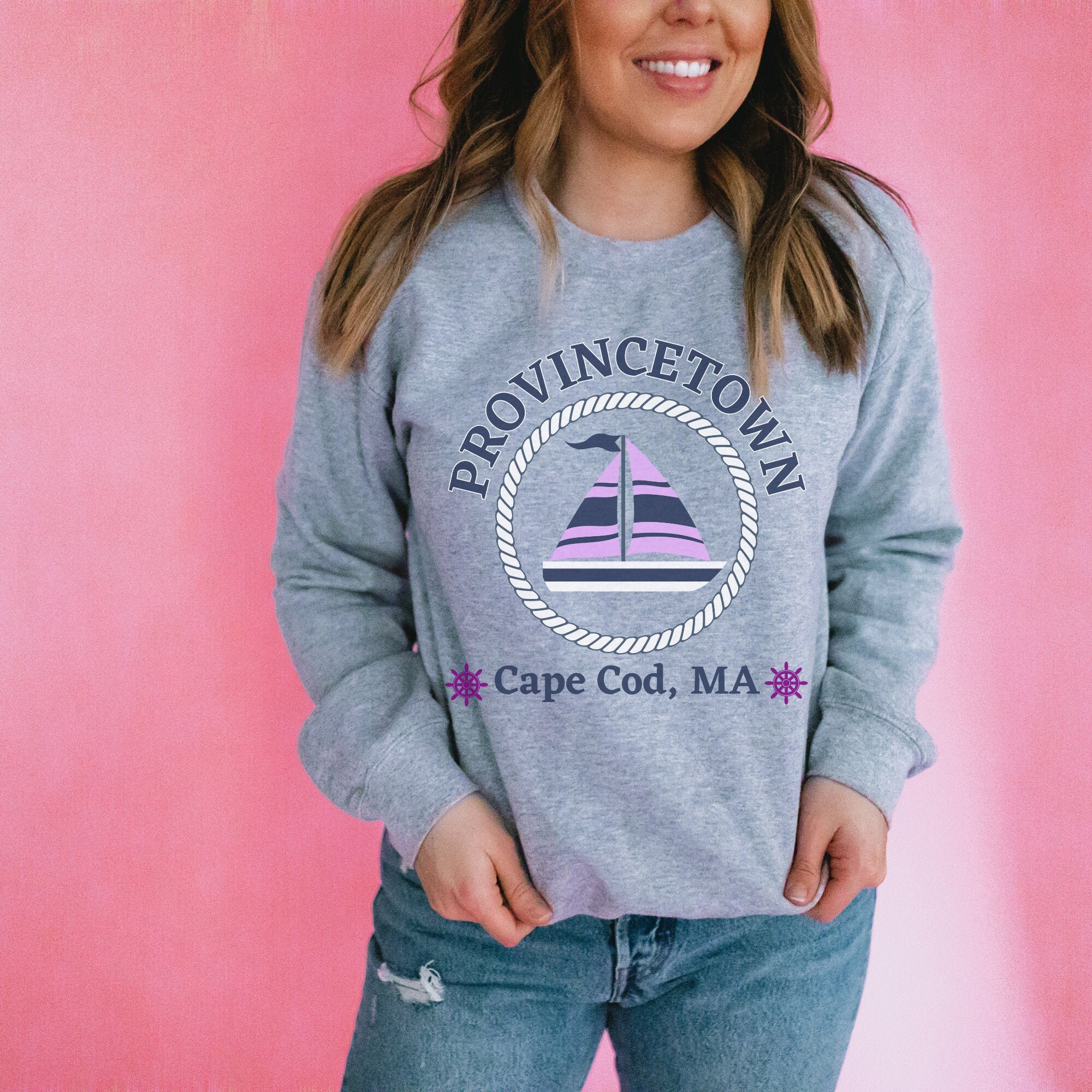 cape cod crewneck sweatshirt