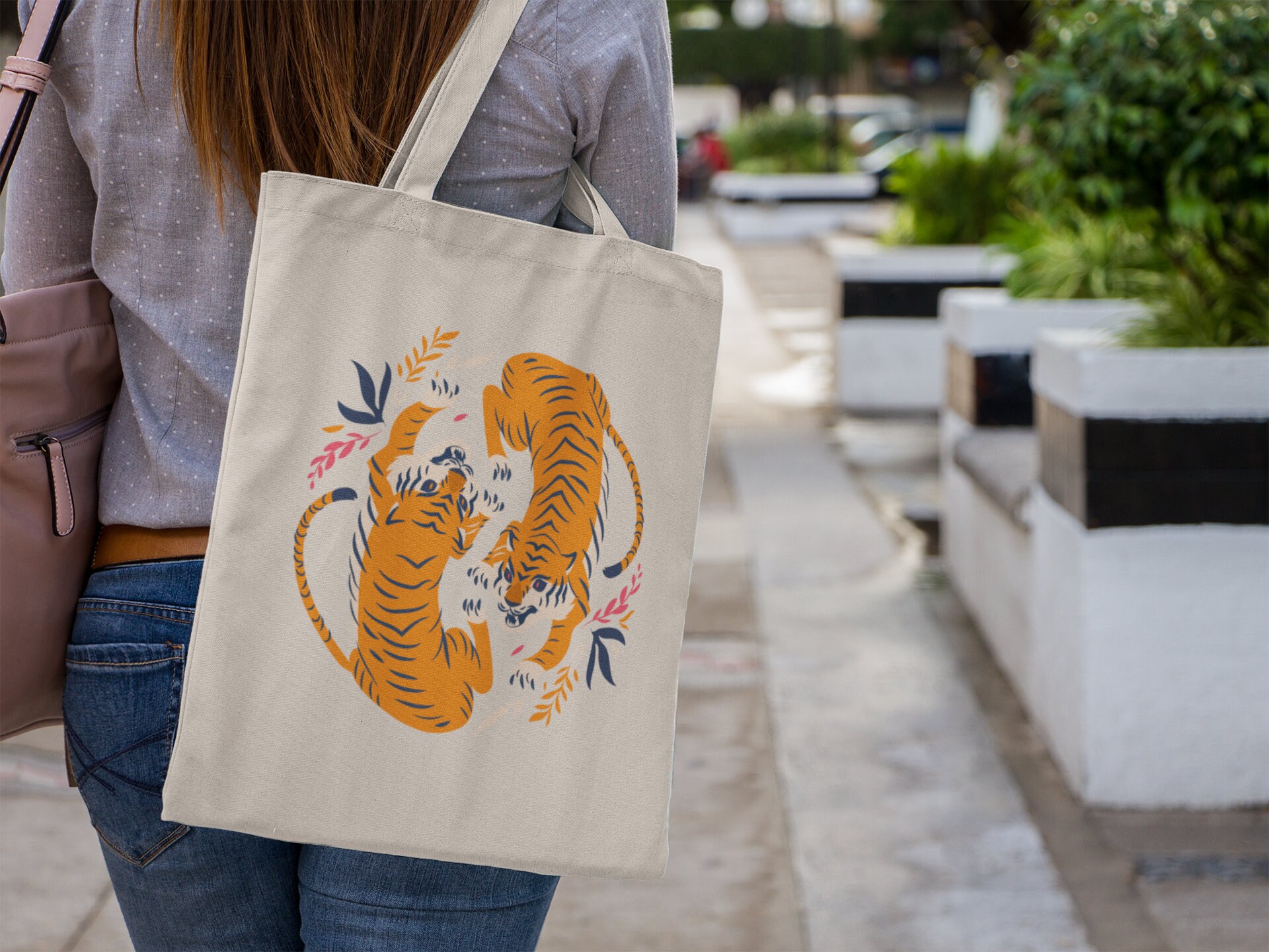 Tiger Shopping Bag 