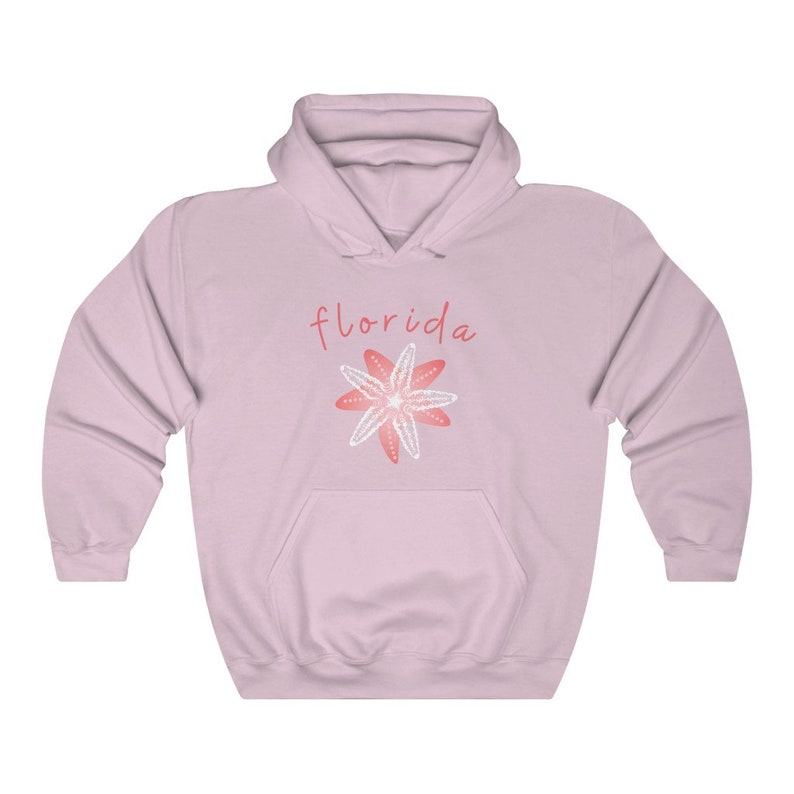 Florida Hoodie Beach Hoodie Sunshine State Florida Sweatshirt Preppy Sweatshirt Moving To Florida Hoodies Beach Sweatshirt Florida Shirt image 3