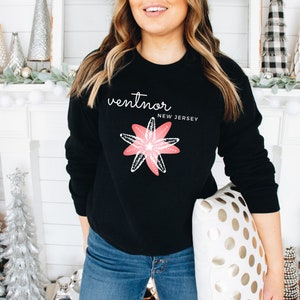 Ventnor New Jersey Sweatshirt Ventnor City Sweatshirt Oversized Sweatshirt Jersey Girl Ventnor Shirt Ventnor Souvenir Jersey Shore Shirt