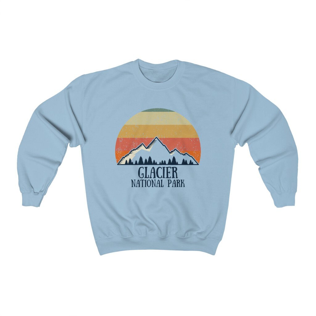 glacier national park sweatshirts