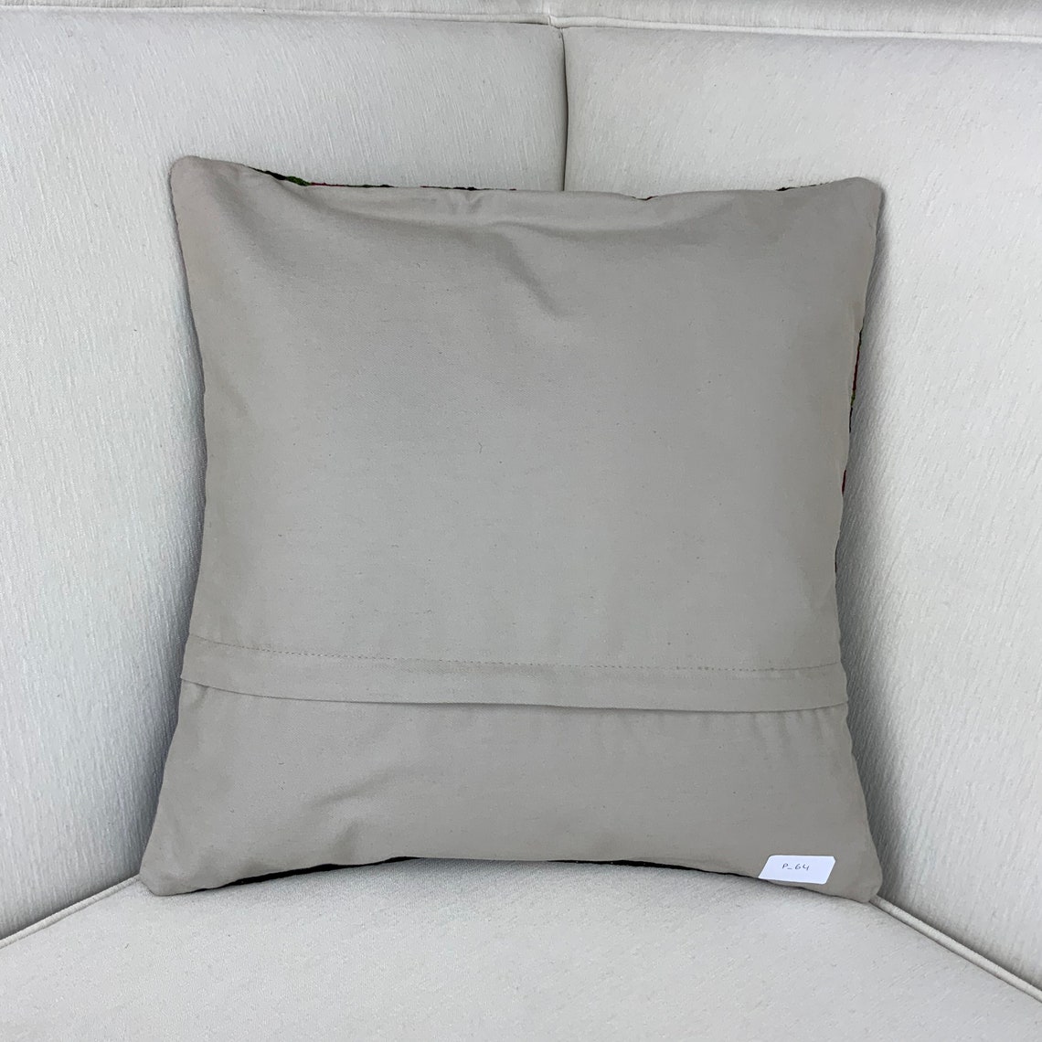 Wool Armchair Pillow Wool Yarn Pillow 16x16 Pillowcase Etsy